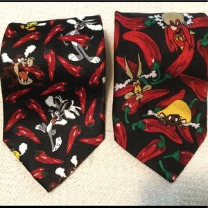 Pair of Looney Toons ties